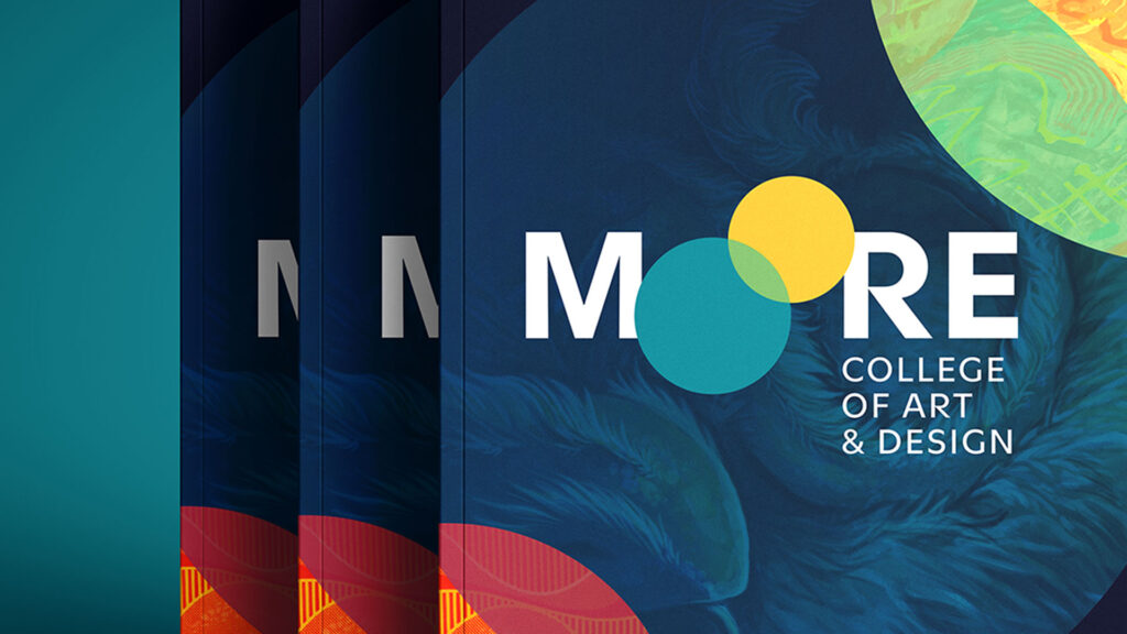 Moore College of Art & Design print collateral