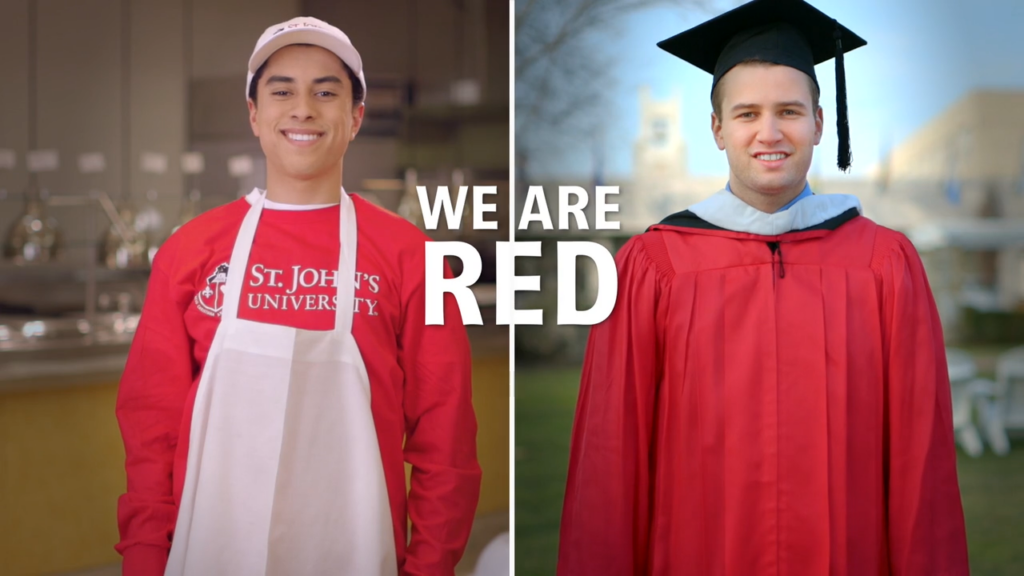 St. John's University Brand Awareness "We Are Red"