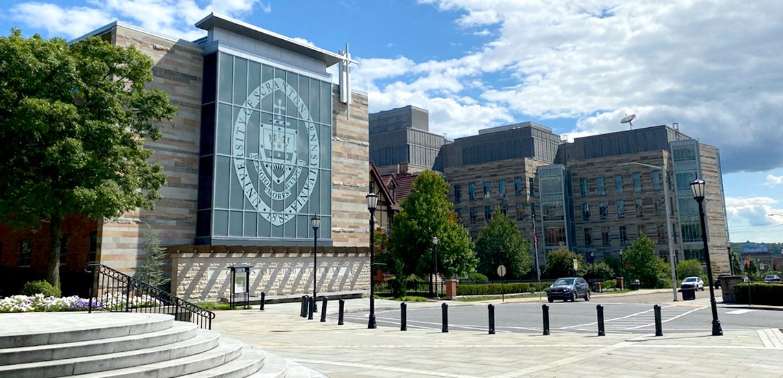 University of Scranton's beautiful campus in Pennsylvania